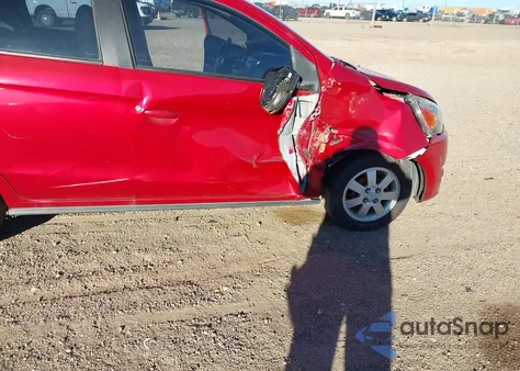 2015 Mitsubishi Mirage Es z USA, uszkodzony, nr VIN ML32A4HJ4FH004382